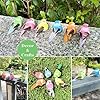 LWINGFLYER 6pcs Tiny Colorful Fake Birds Mushroom Arts and Crafts Foam Birds Figures 2-Inch with Attached Magnet for Fairy Garden Micro Landscape Decoration Birdcage #5