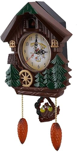Miniatura 4 de Reloj de cuco decorativo, reloj de pared, decoración del hogar, para habitación de niños para horario de niños