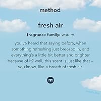 Vista 3 de Method Detergente líquido para ropa, aire fresco, 66 cargas por botella, removedor de manchas, 53.5 onzas líquidas (paquete de 1)
