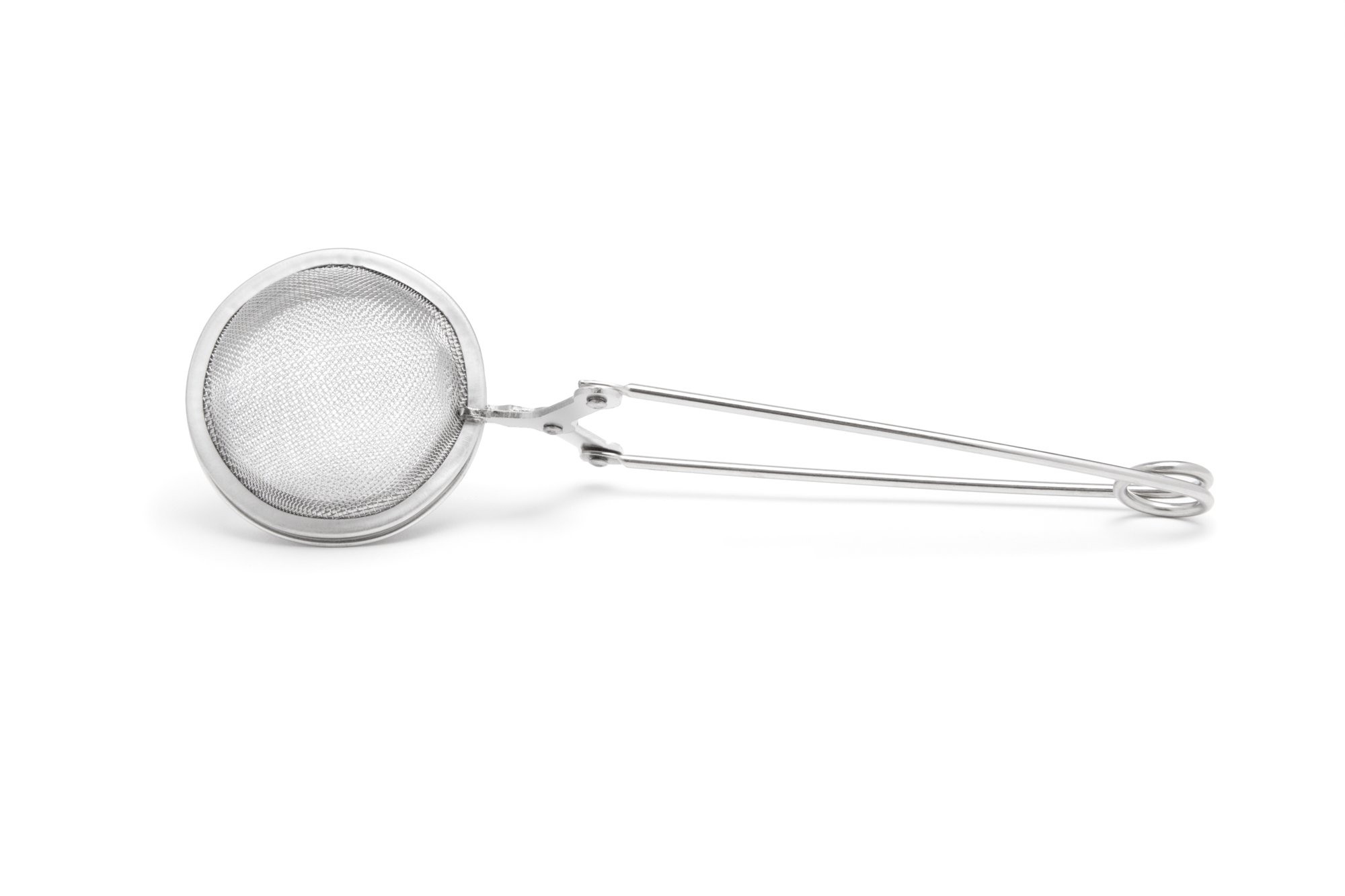 Fox Run Silver Mesh Spring Tea Infuser, 2 x 1.5 x 6.25 inches, Metallic