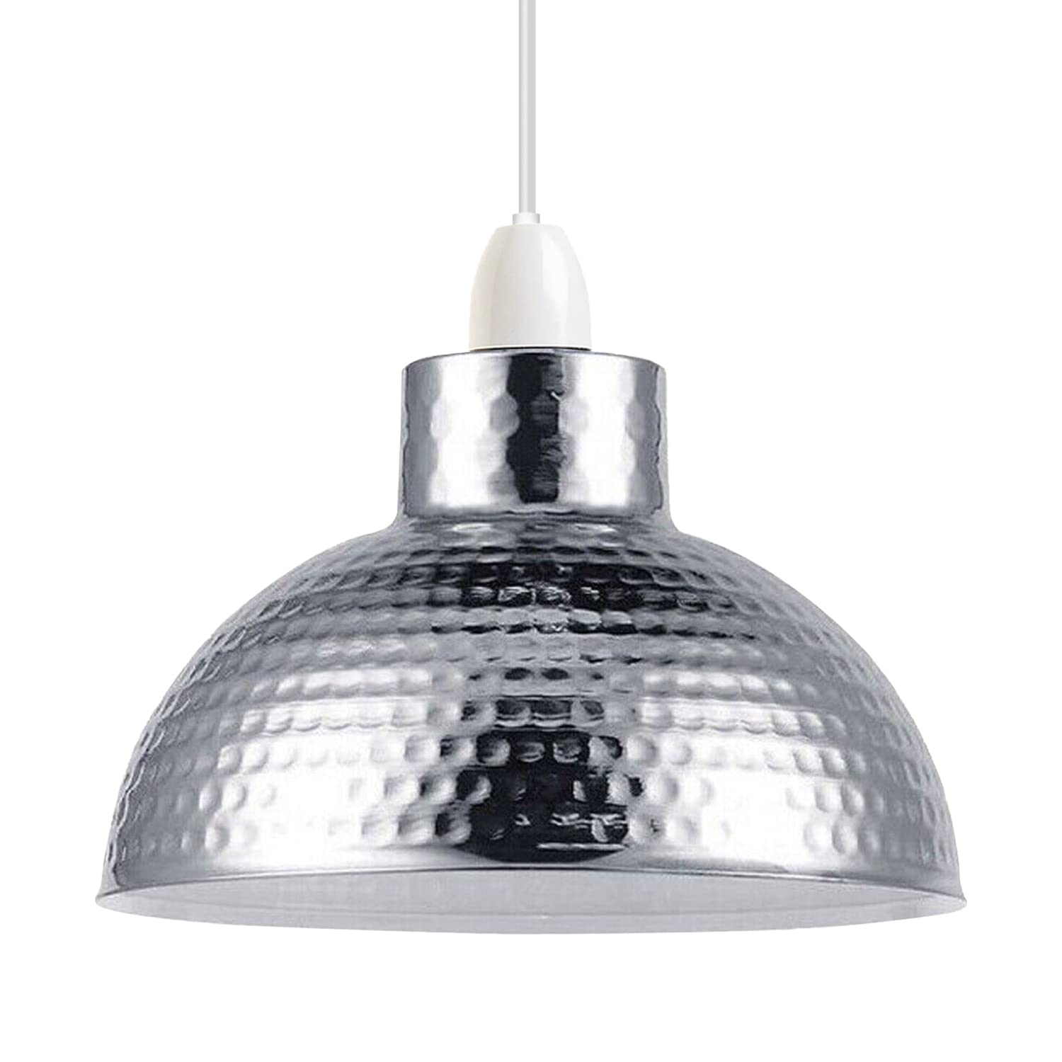 LEDSone Metal Ceiling Lamp Shade Easy Fit Light Pendant 26CM Modern Shade for Bedroom Hallway Office Café Restaurant Industrial Light Shade Pendant Hanging Light Shade — image 1
