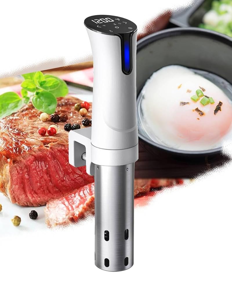 Beemyi 低温調理器 ホワイト 1000W Amazon.co.jp: Beemyi 低温調理器 真空調理器 スロークッカー 24