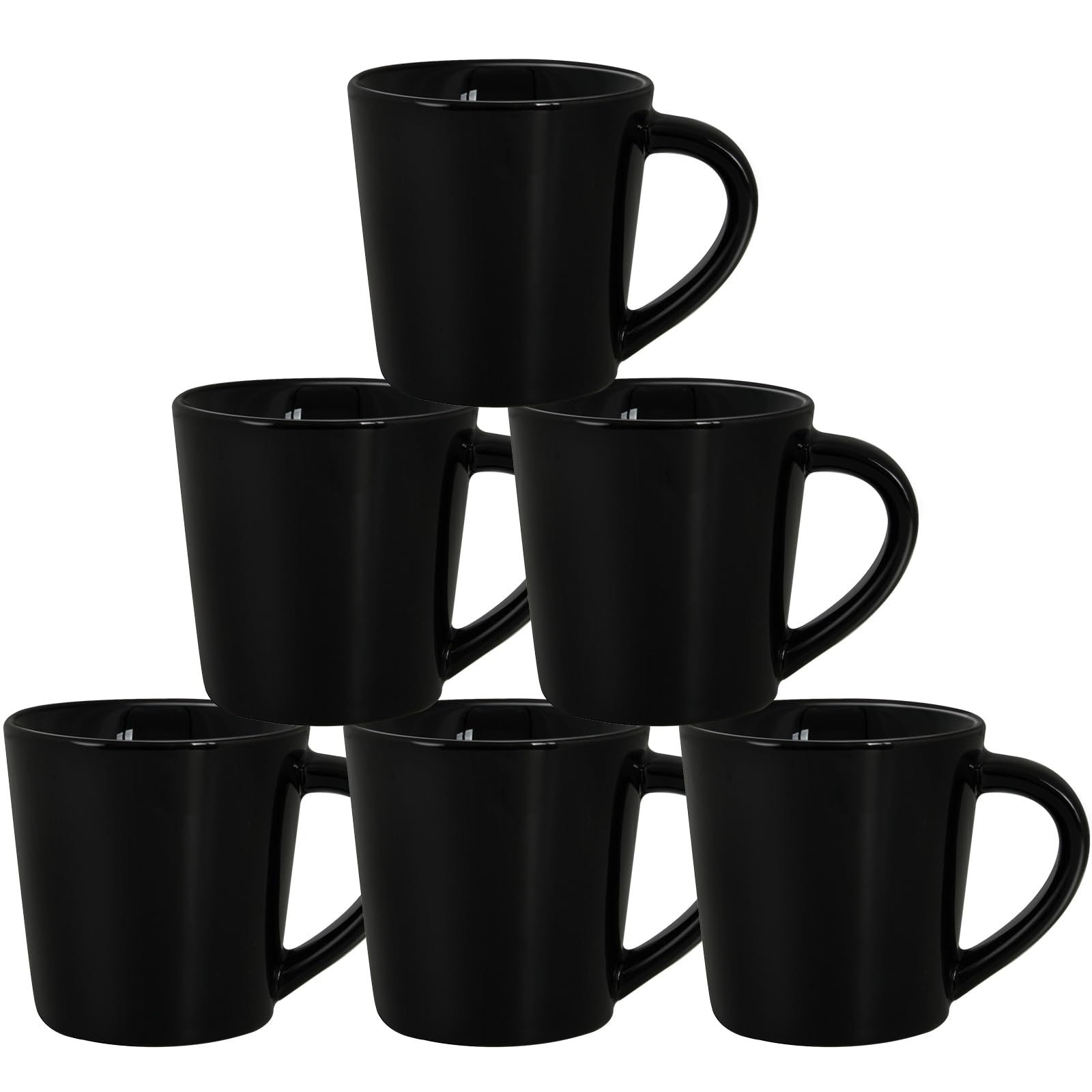 Espressotassen Aus Keramik – 2 Stück, 90 Ml, Ohne Griffe, Spülmaschinenfest & Langlebig (Grau)