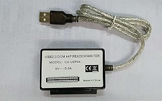 Onefavor 40/44 Pin IDE to USB Reader, Disk on Module Adapter, DOM 40/44P Micro IDE Reader, IDE Hard Drive Adapter USB 2.0 (44 Pin Micro IDE Reader)