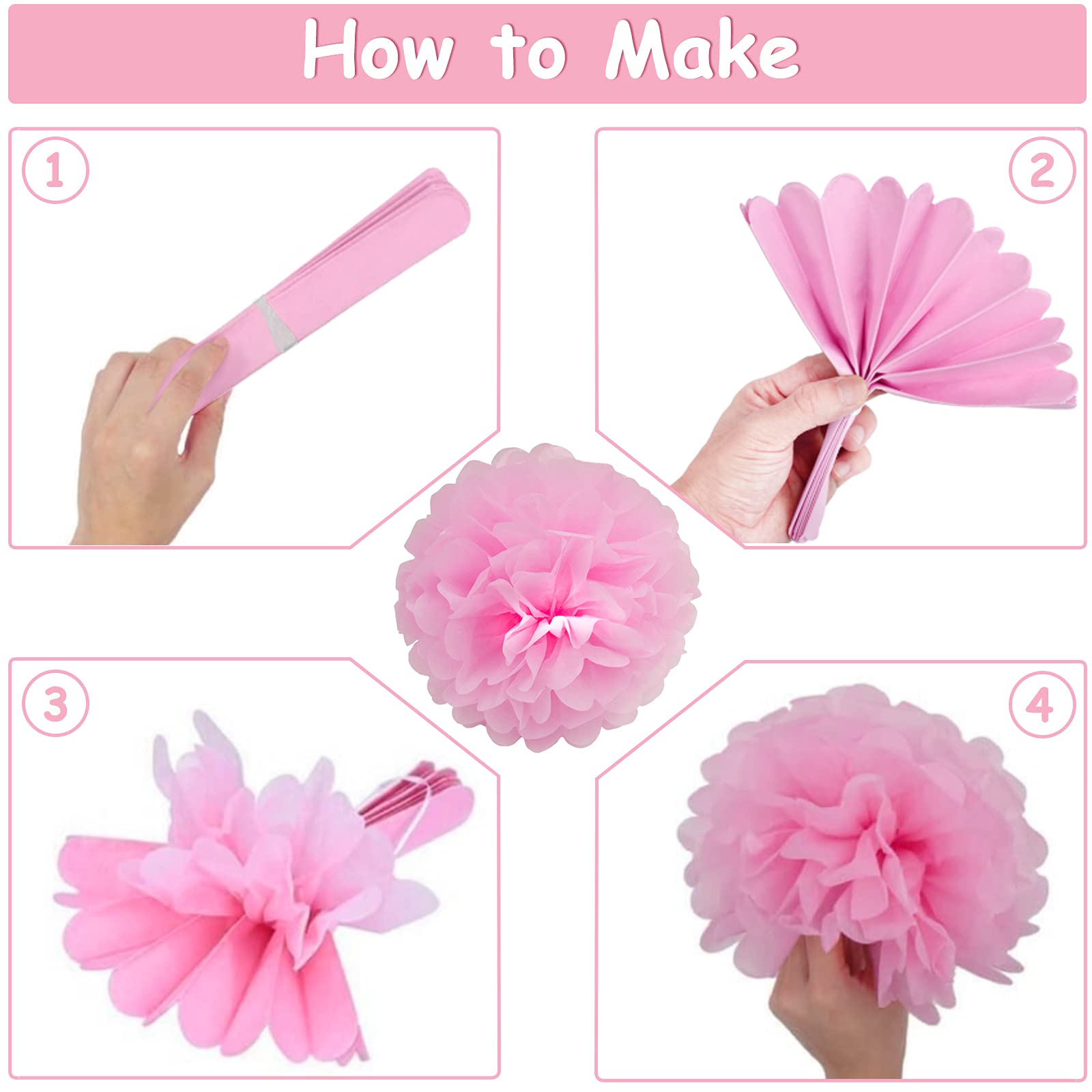 Carta Vellutata Bianca A4 - 120 Fogli Per Imballaggio, Fai Da Te, Decorazioni E Fiori Di Carta - Foto 7