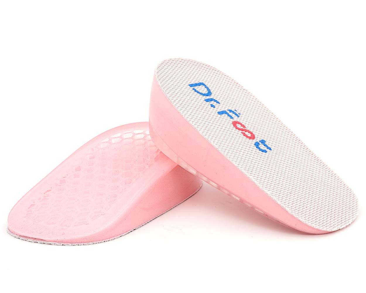 Dr.Foot Height Increase Insoles, Heel Cushion Inserts, Heel Lift Inserts for Leg Length Discrepancies