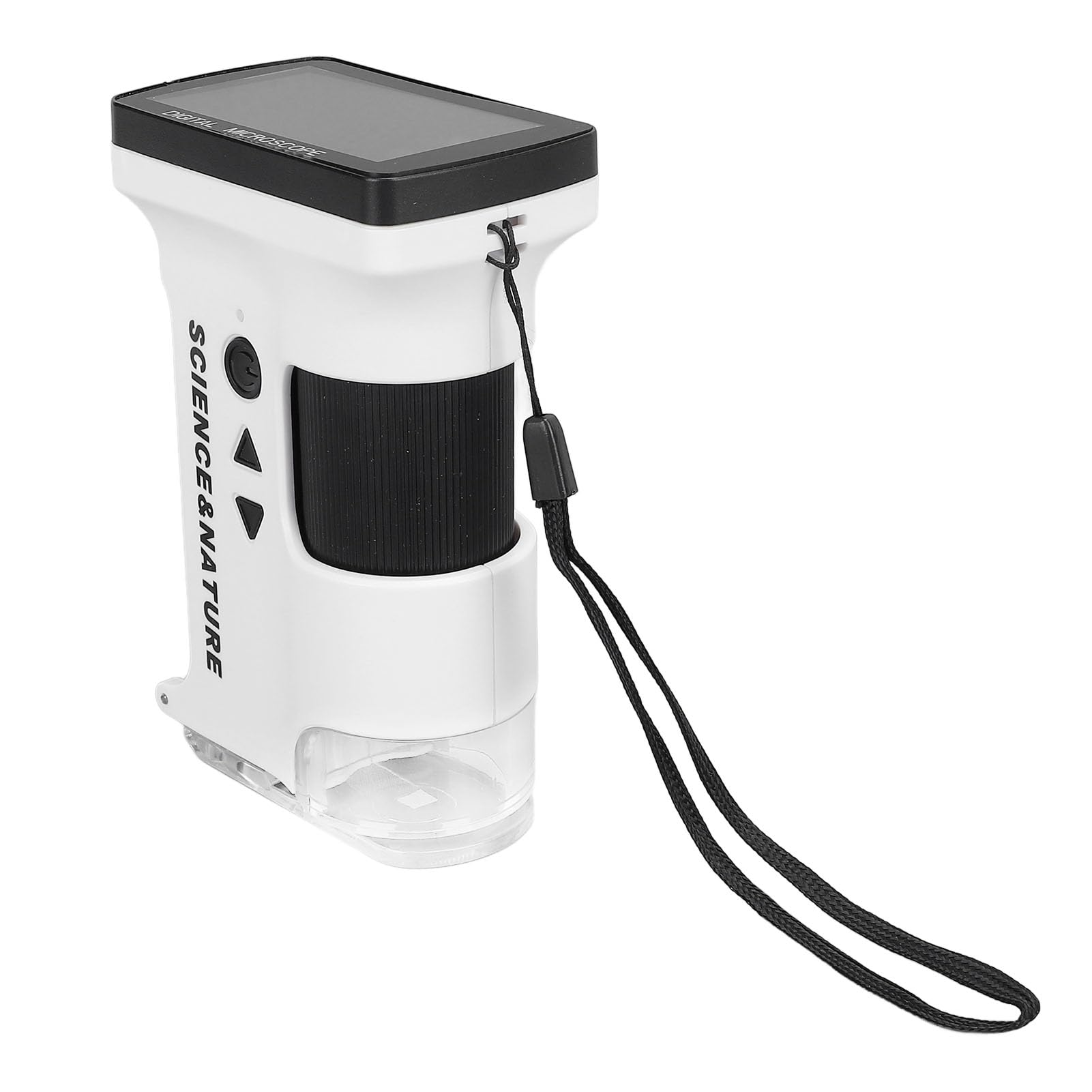 Schimer Microscopio Portatile per Bambini con Display HD da 2,7 Pollici e Illuminazione a LED per Esperimenti Scientifici All'aperto, Perfetto per i Giovani Esploratori