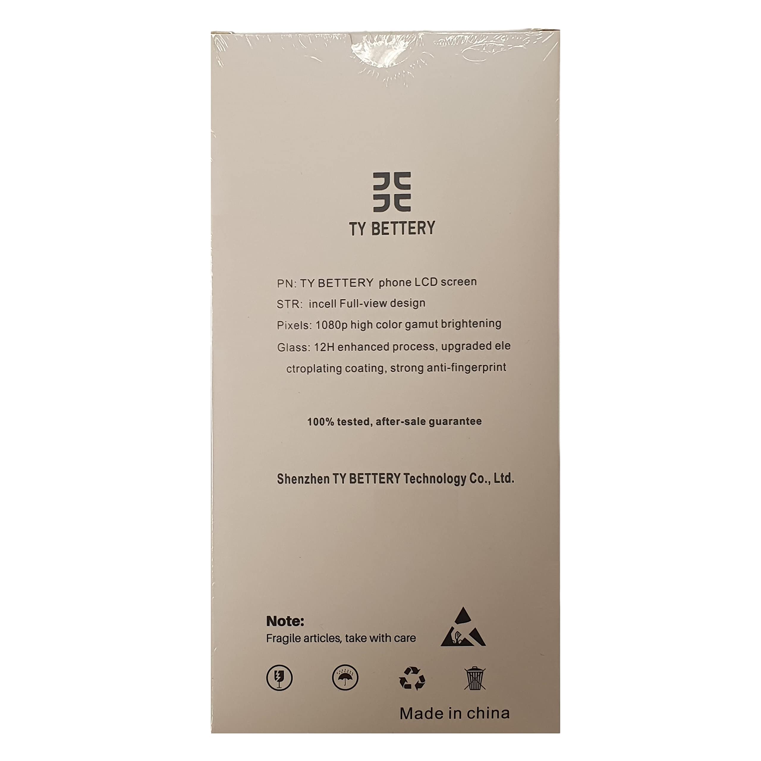 TY BETTERY® Display IN-CELL compatible with Realme C20/C21- Glass TFT touch screen - Image 2