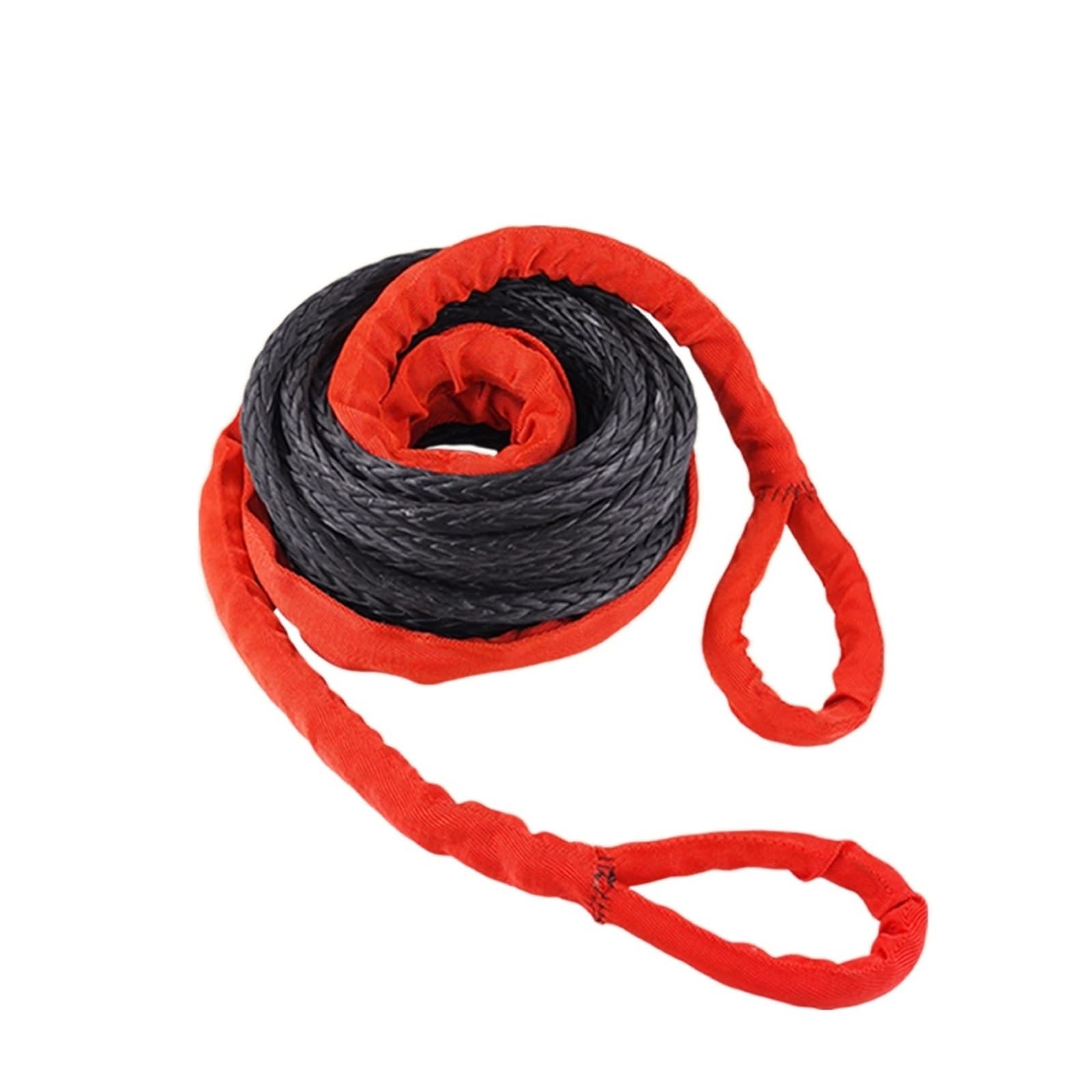 Kit fune per verricello, Corda Di Traino, Corda Di Traino Uhmwpe 12mm X 9m-26400lbs for 4x4 Atv Utv Suv Heavy Duty Emergency Off-Road per fuoristrada, camion, ATV, UTV, SUV