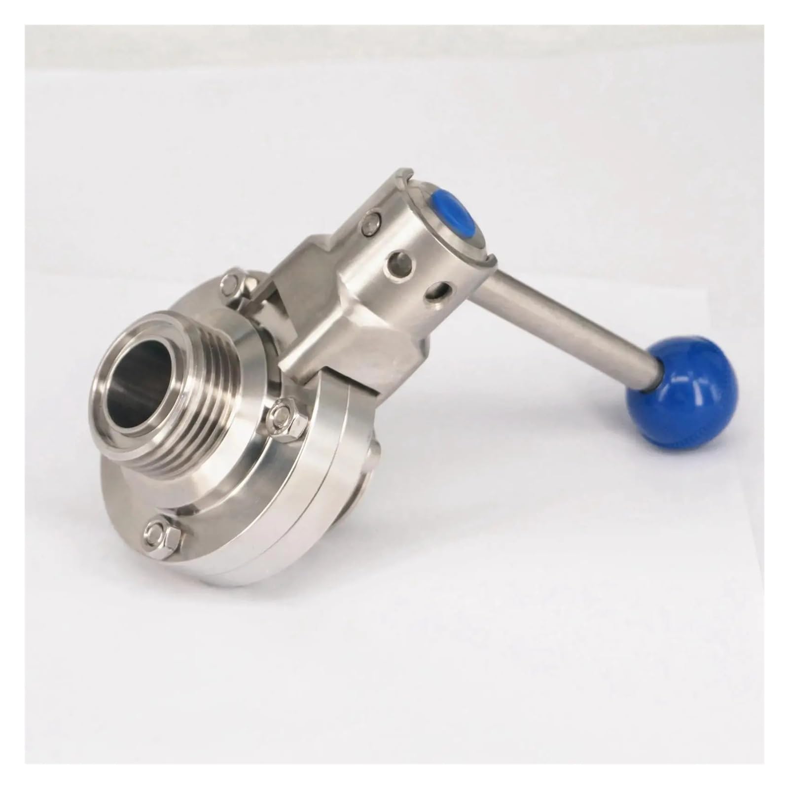 Czmdkexm One Color 1" 25Mm 304 Stainless Steel T-Type Thread Union Connection Valve Brew Beer Dairy Product