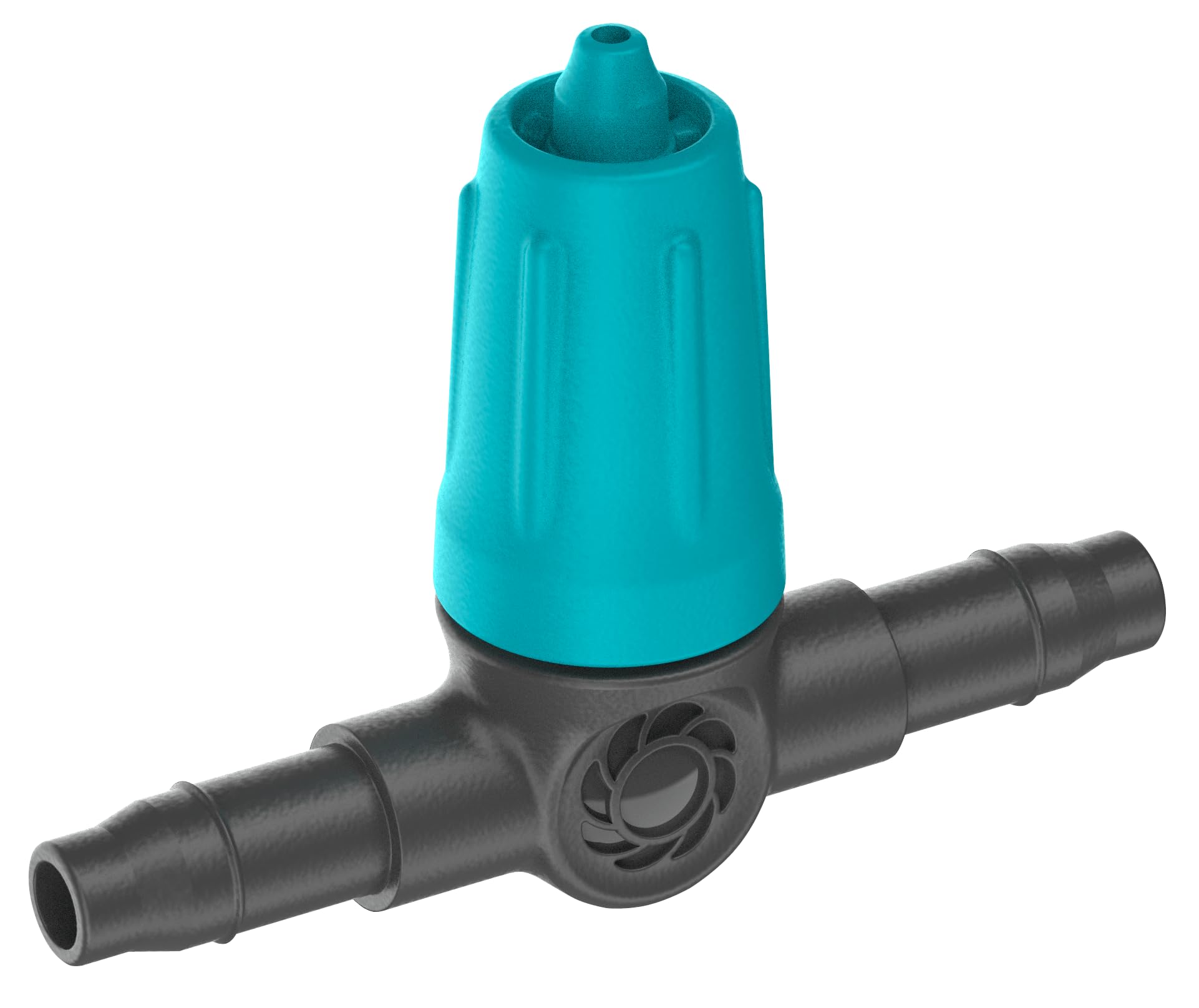 GardenaMicro-Drip-System Adjustable Inline Drip Head 0 to 15 l/h: Drip Head for Irrigation Systems, for Plants with Different Water Requirements, Simple Connection Technology (13315-20)