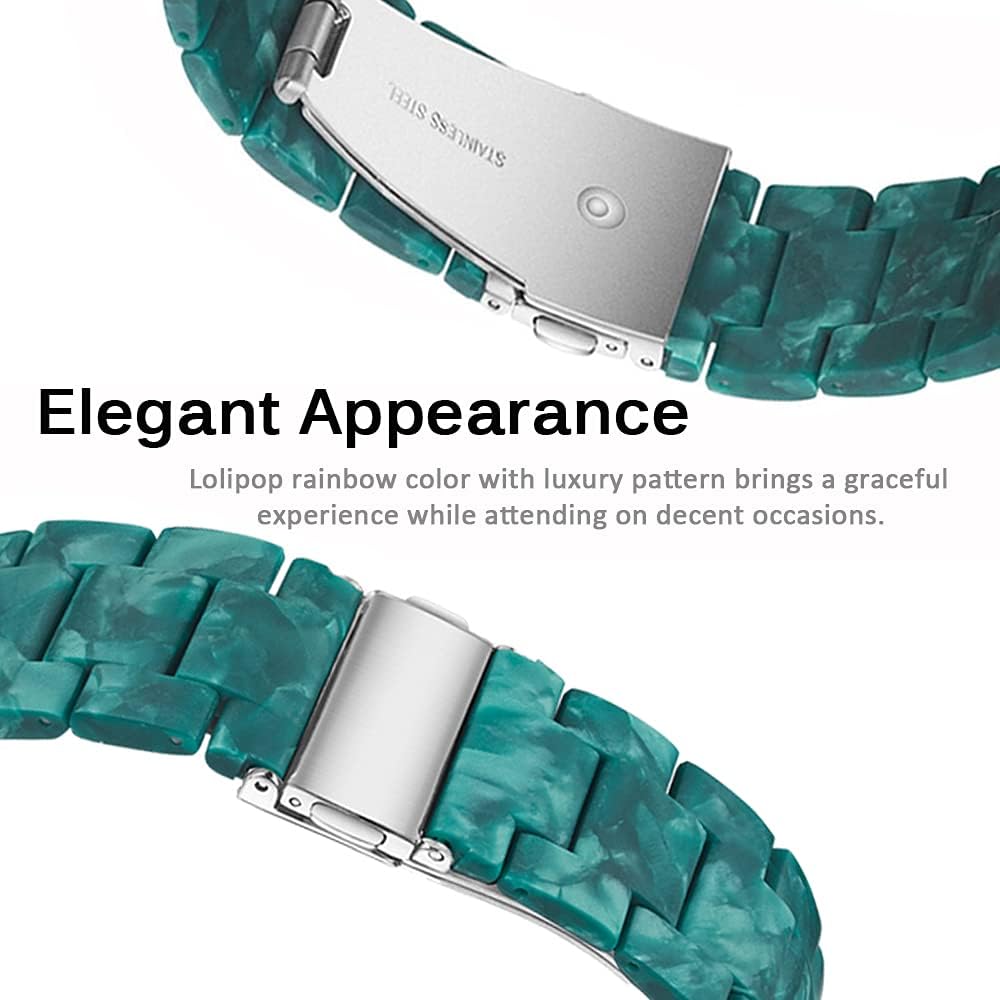 Miimall Resin Strap for Samsung Galaxy Watch 7 FE 6 5 4 40mm 44mm/6 Classic 43mm 47mm/5 Pro 45mm/4 Classic - Image 4