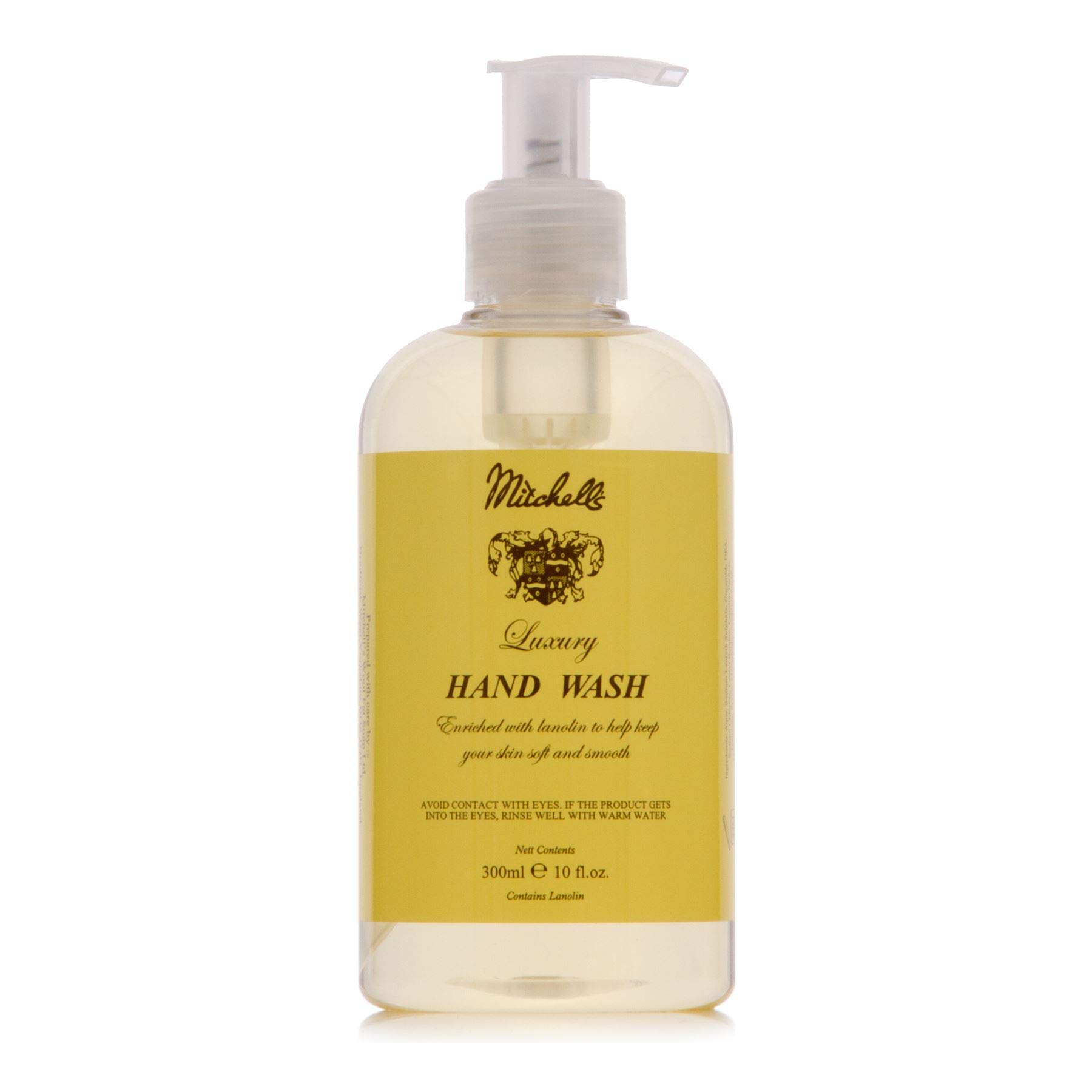 Mitchell's Wool Fat Original Lanolin Hand Wash with Pump Top