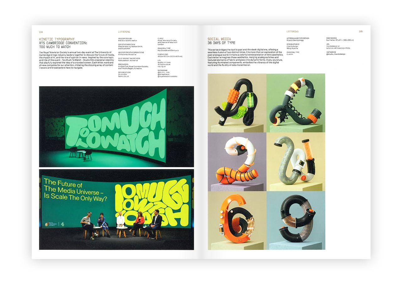 The World's Best Typography. The 45. Annual of the Type Directors Club 2024.