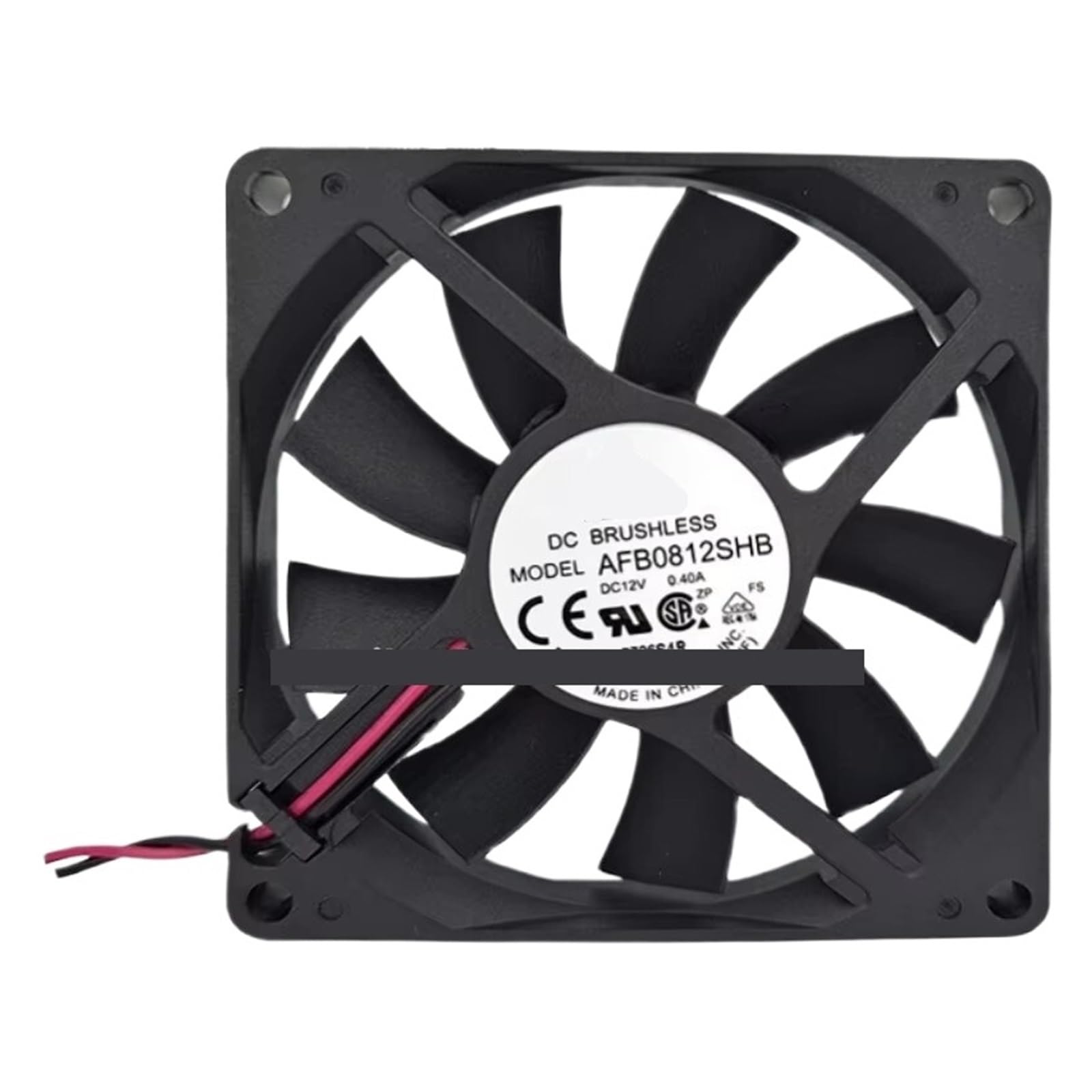 ZBWZXBDJ AFB0812SHB/F00 DC12V 0.40A 8015 8cm Fan
