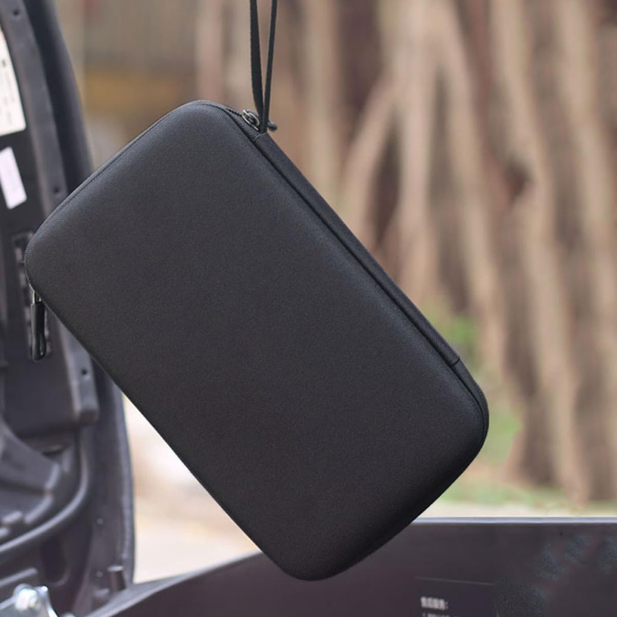 Tragbare Fahrradtasche für E Bike und Elektroroller 2 Stück Ladetaschen aus Polyester und Eva mit Stoßfestem Schutz Stilvolles Design als Handtasche oder Aufhängen