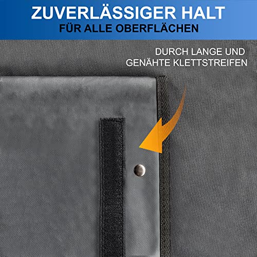 WhizProducts® Basic Kofferraumschutz Hund – wasserdichte Auto Hundedecke mit Seitenschutz – Robuste Kofferraum Schutzmatte für Reise & Transport für Hunde