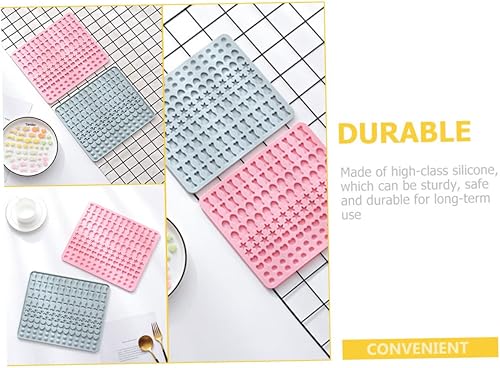 Miniatura 5 de ABOOFAN 4pcs Silicone Mat Baking Mold Household Jelly Mold Chocolate Mold Jelly Shots Dessert Molds Cookie Baking Molds Lovely Dog Treat Mold Daily