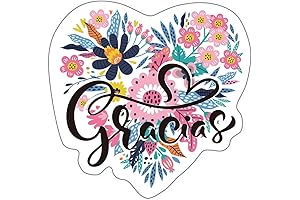 500pcs Spanish Gracias Stickers, Custom Shape Thank You Labels for Party, Customers, Envelope, Business, Mailing
