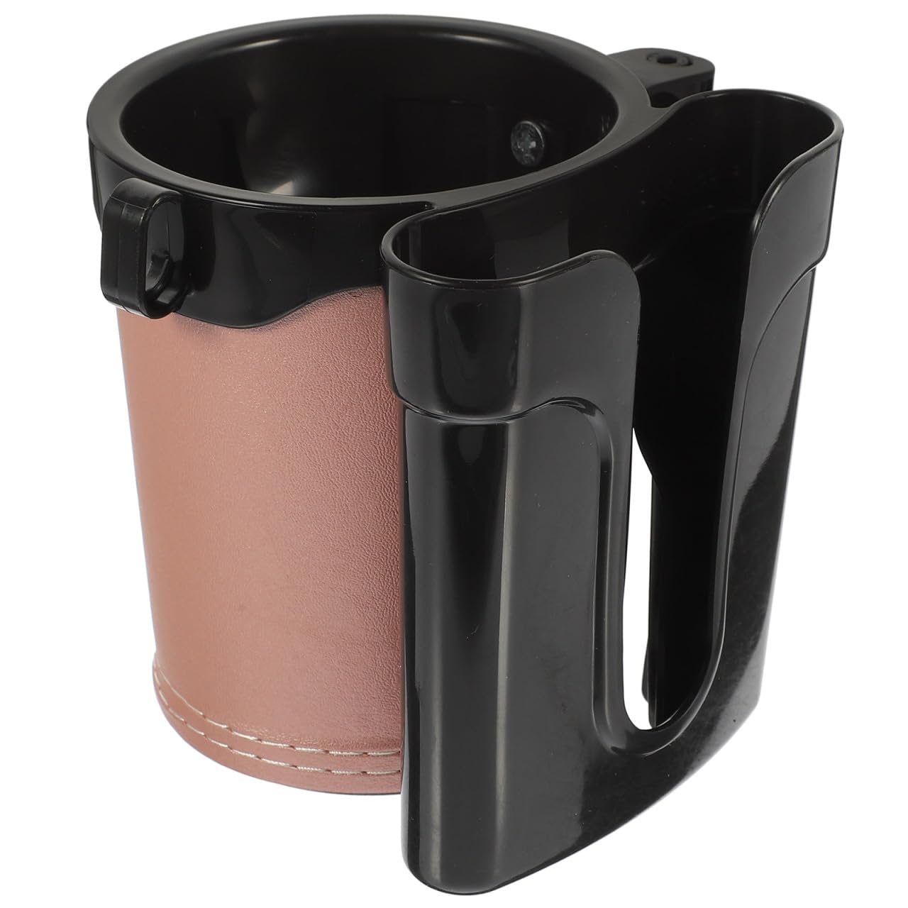 YARNOW Bicycle Cup Holder Handlebar Mount Water Bottle Cage 6.1 Inch Durable Outdoor Bike Drink Holder for Cycling