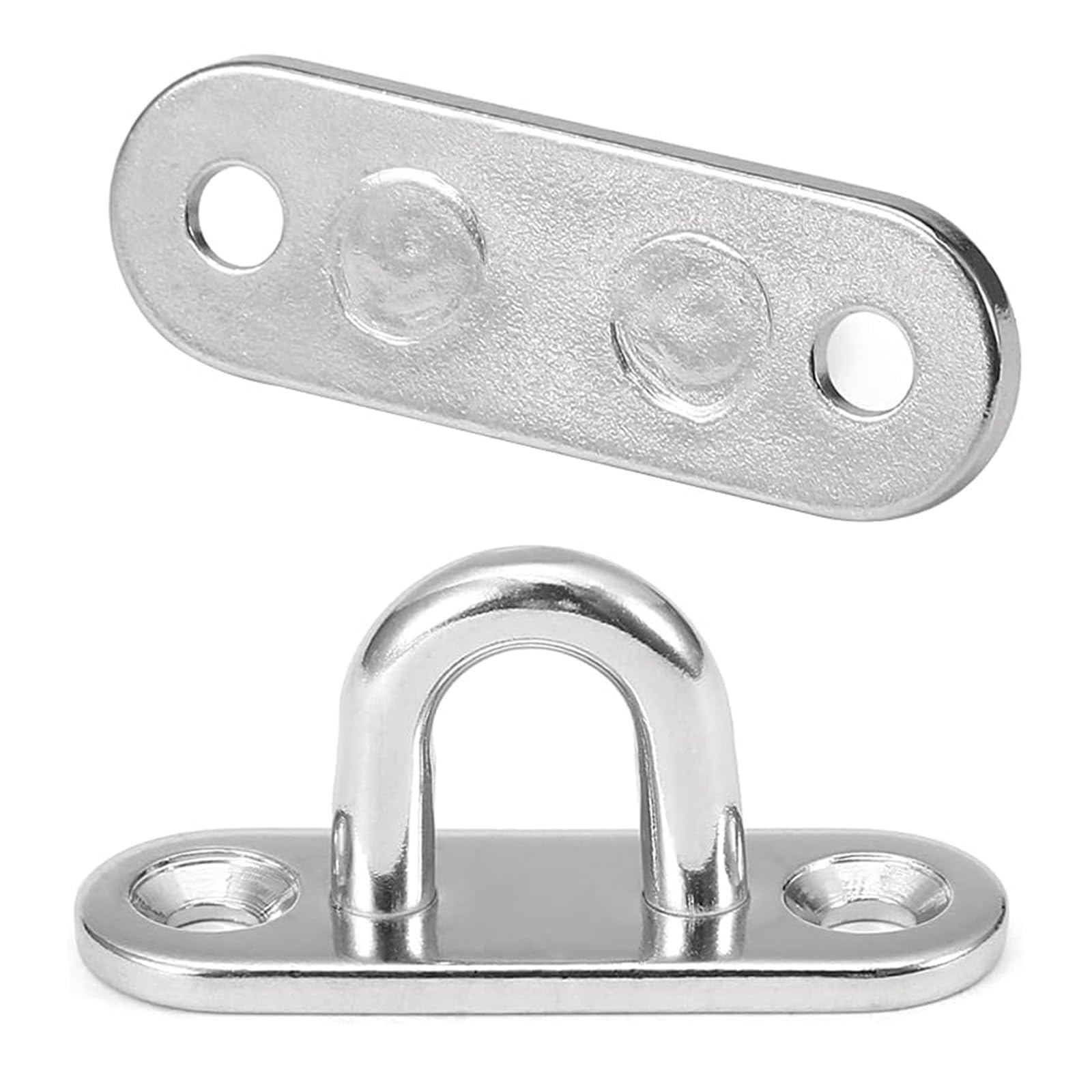 Ganchos De Techo En U De Acero Inoxidable – 2 Unidades, Alta Resistencia, Para Interiores Y Exteriores