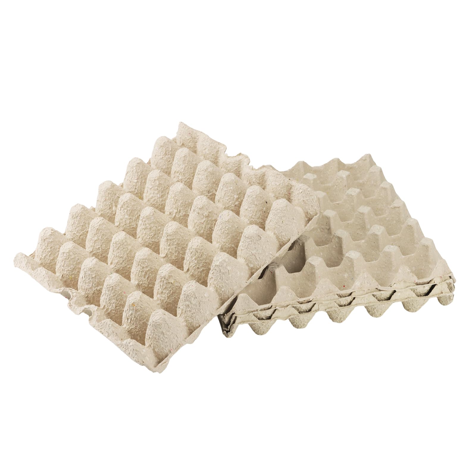 24 Stück Eierkartons 30er Pappe, 30x30cm Eierbehälter, Papierzellstoff Eierschachtel 30er Pappe, Eierpappe Eier Behälter, Eierablagen für 30 Eier Küche Kühlschrank Farm