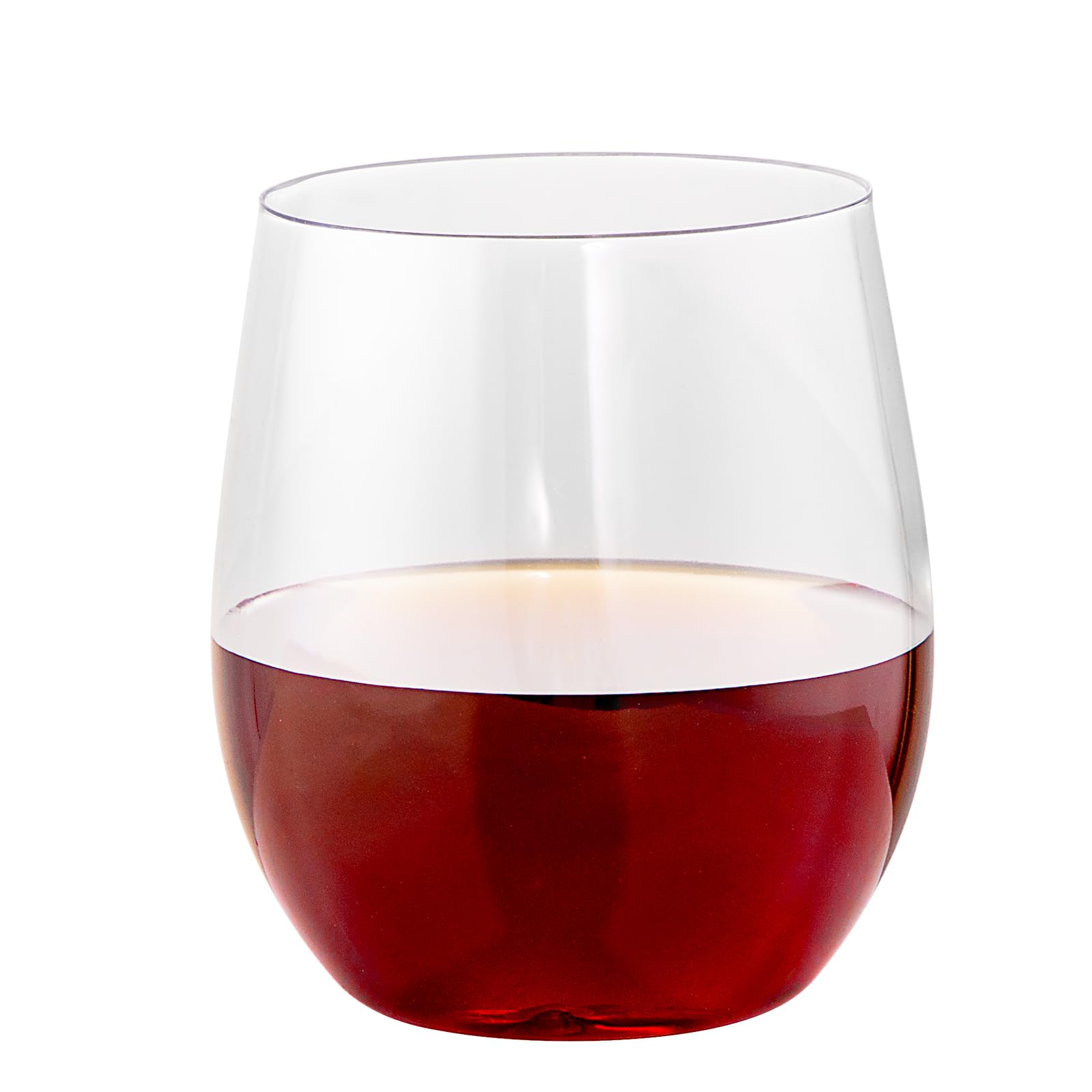 Ciaell 30 Pack Pink Plastic Wine Glasses for Weddings Parties — Amazon image 15
