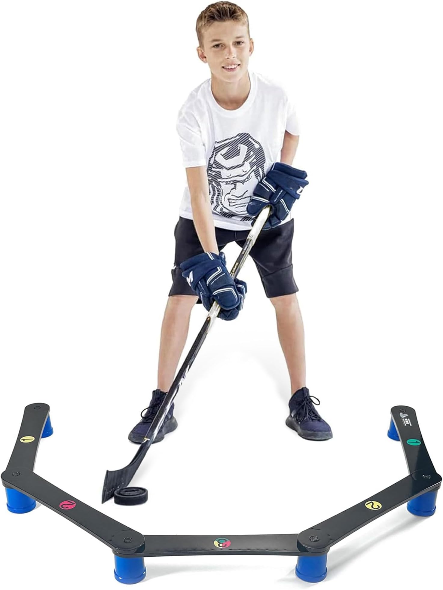 Hockey Revolution Lightweight Stickhandling Training Aid, Equipment for Puck Control, Reaction Time and Coordination