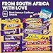 Bar Sweets Gift Pack | 16-Piece Imported from South Africa | Includes Flake, Crunchies and Caramello Bar | Dairy Milk Variety Pack Gift Box