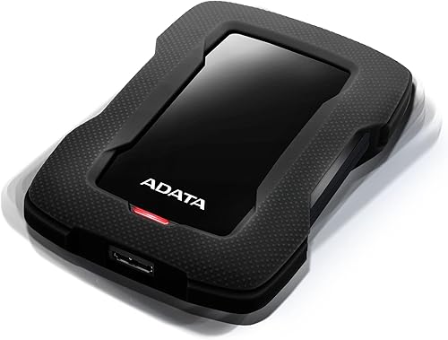Miniatura 7 de ADATA HD330 2TB USB 3.1 Disco duro externo extra delgado resistente a los golpes Negro (AHD330-2TU31-CBK)