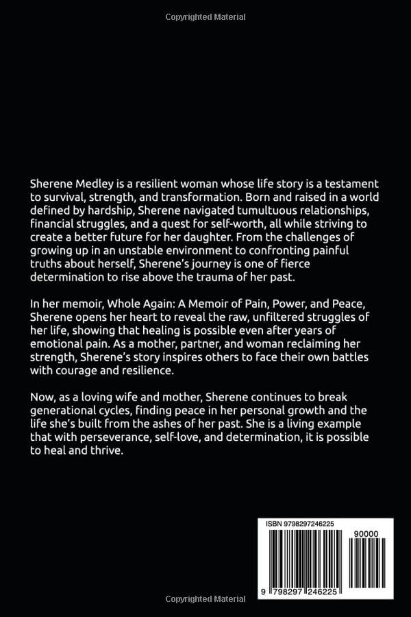 “Whole Again: A Memoir of Pain, Power, and Peace” - Image 2