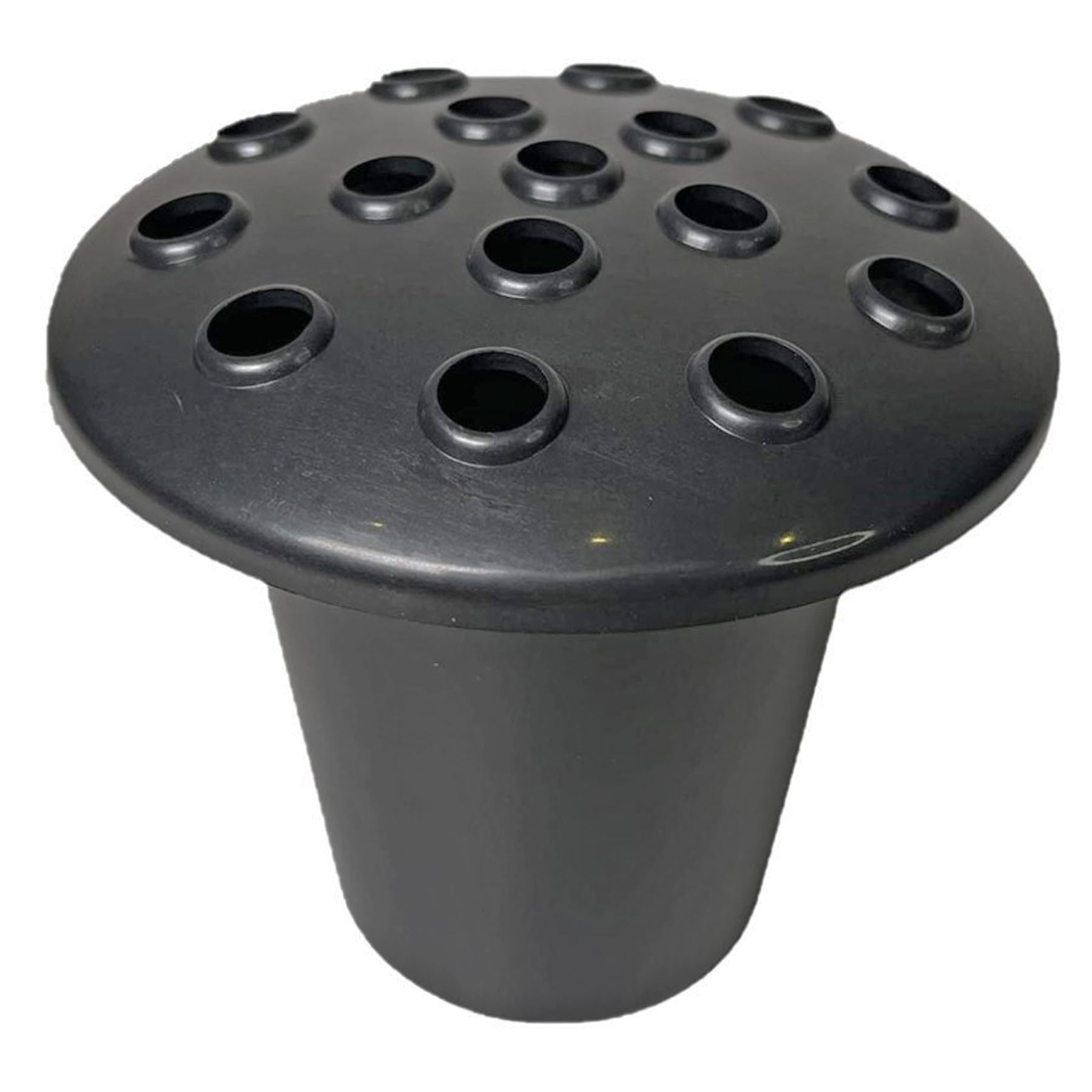 Memorial Grave Flower Pot, 12cm tall Sturdy Plastic Grave Inserts for Headstones - Image 2