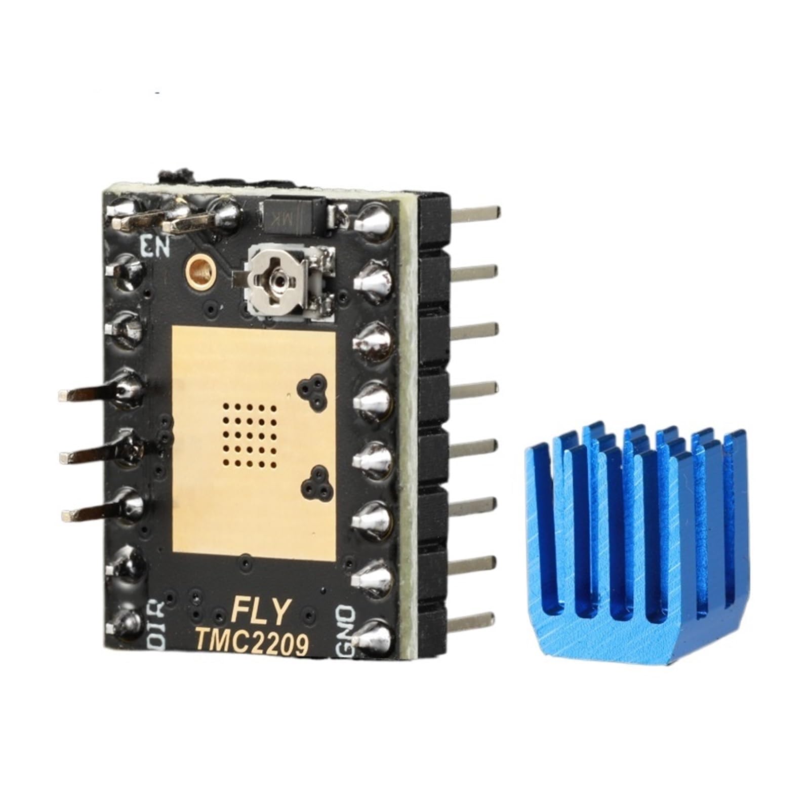 TMC2209 sterownik silnika krokowego UART 2.8A ciche części drukarki 3D do płyty Rumba32 FLY-CDY Mini V1(8pcs)