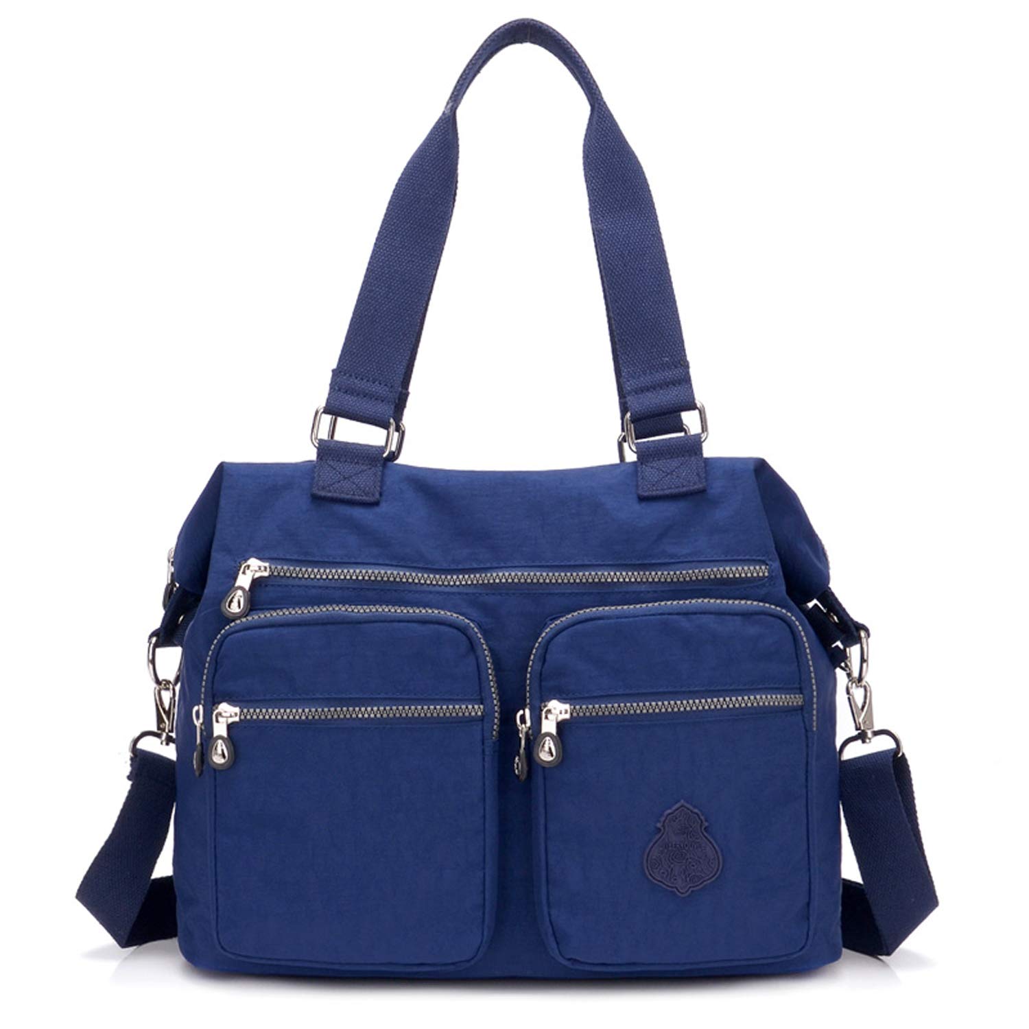 Outreo Bolso de mano de diseño para mujer, bolso de mensajero, bolso de hombro para niña, bolso de viaje, bolsa de playa, nylon