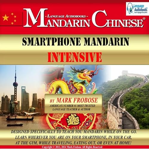 Smartphone Mandarin Intensive Audiolivro Por Mark Frobose capa