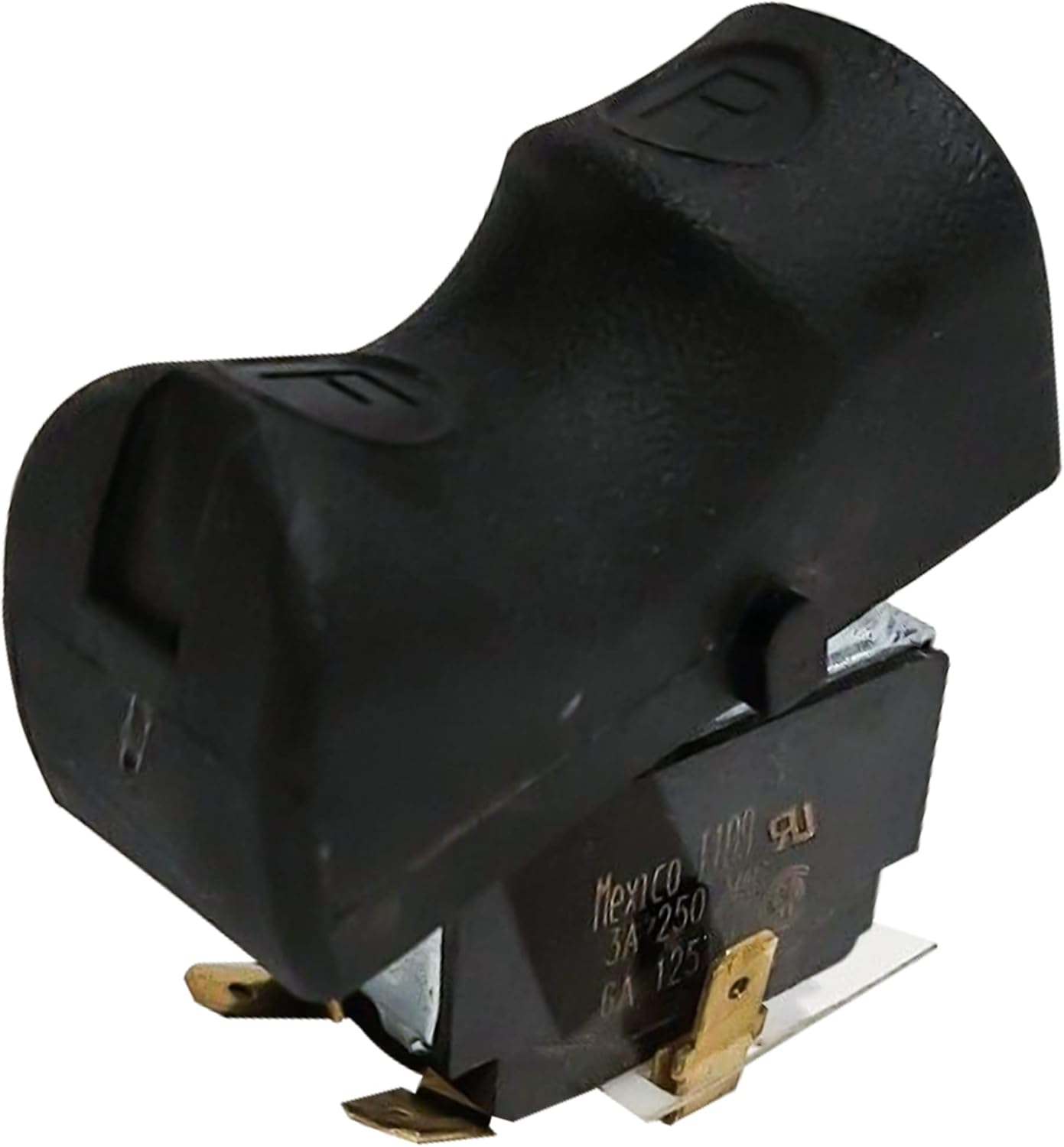 Replacement Switch 449524-00, Push Button Actuator, Manual Operation, Black, Compatible with DeWALT DW130, DW290, Black and Decker 2214-90