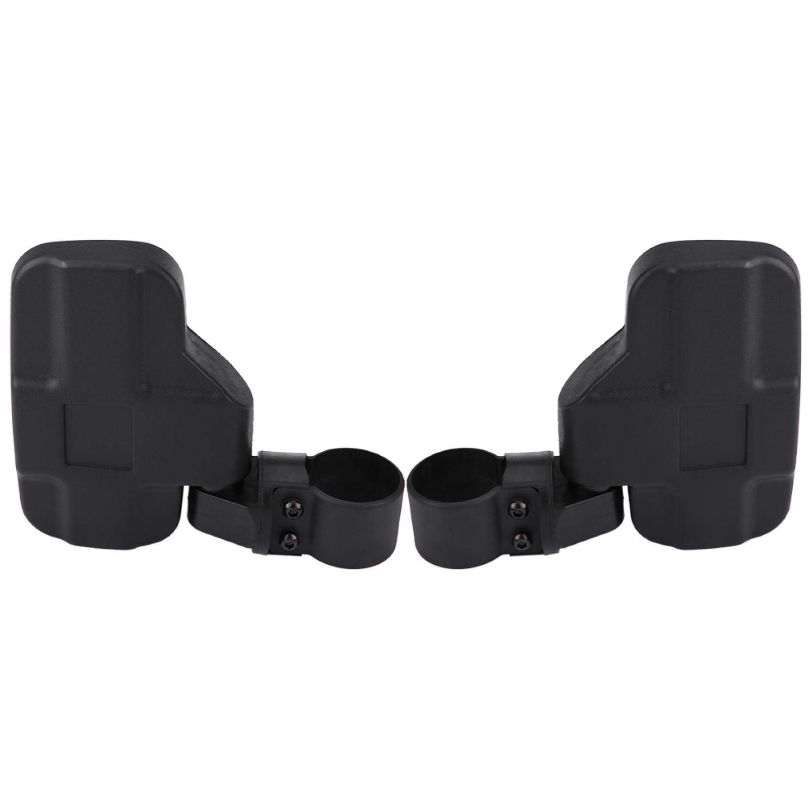 Akozon Rétroviseurs Extérieurs avec Pince 1.75"/2", 1 paire de rétroviseurs latéraux de moto rétroviseur de moto très clair pour UTV