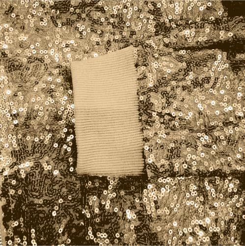 Gryvoilet Women Glitter Sequined Bomber Jacket Zip Up Rib Stand Collar Long Sleeve Cropped Sparkly Jacket Casual Party Club Coat with Pockets - image 6
