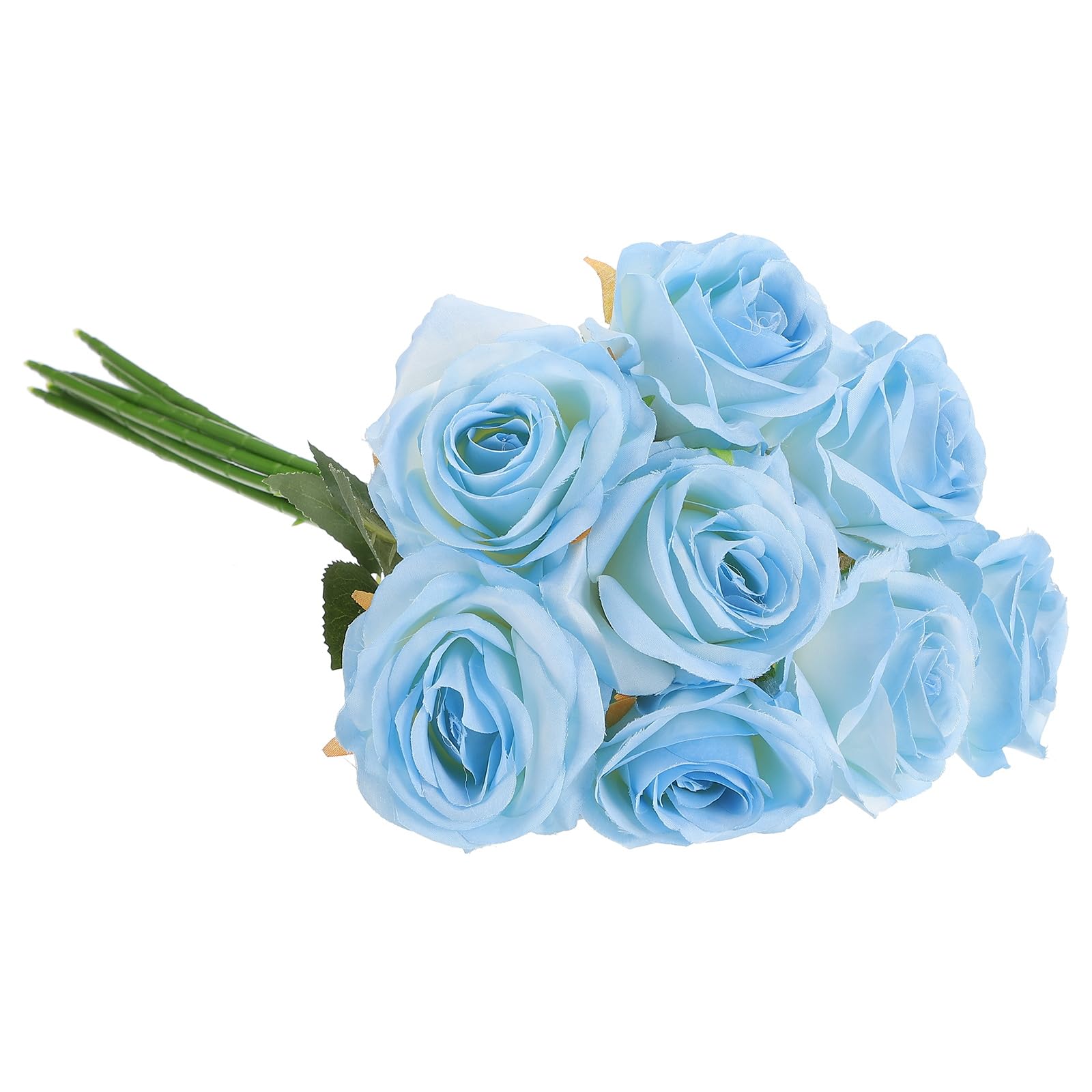Roses artificielles aspect réel au toucher réel PATIKIL, fleurs en soie de qualité