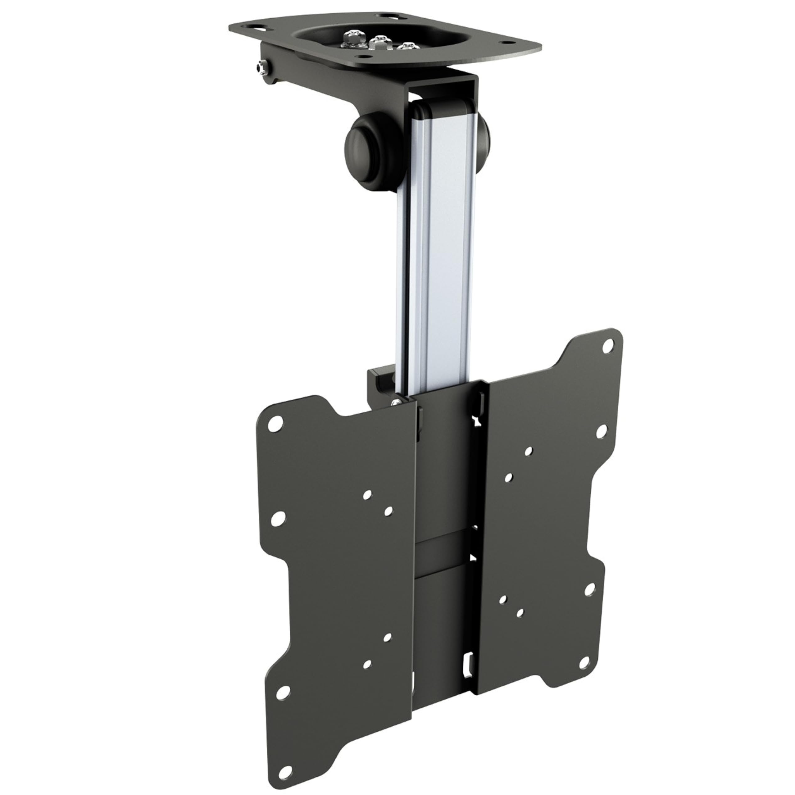 RICOO D0122 Supporto TV da soffitto Staffa TV 32-43 pollici per 32 40 42 43 pollici pieghevole girevole fino a 20 kg max VESA 200x200