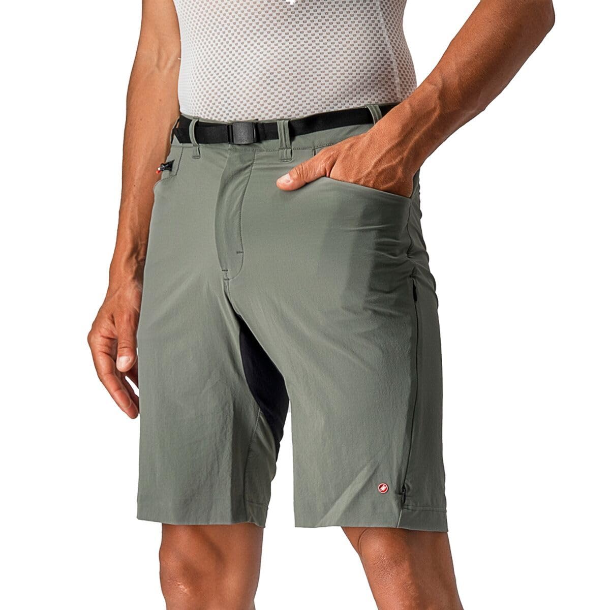 CASTELLI 4522012 UNLIMITED TRAIL BAGGY SHORT Men's Shorts FOREST GRAY S