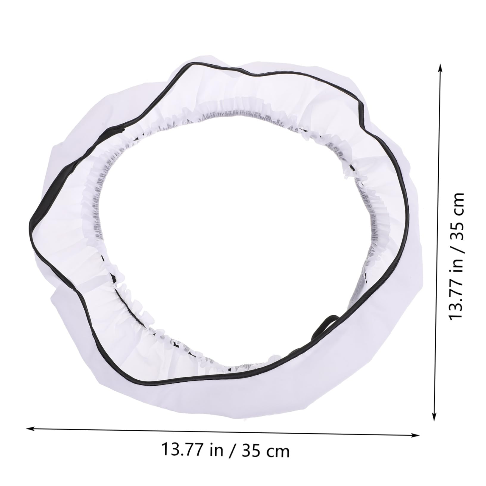 KICHOUSE 14 Diffuser for Photography Diffusers White Foldable Flash Diffuser Flash Diffuser
