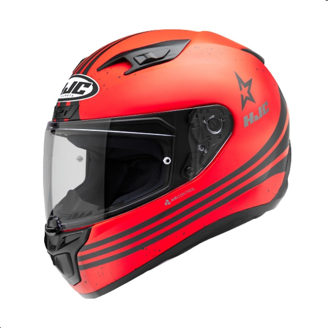 HJC i10 Star Full Face Motorcycle Helmet with HJ-31 Pinlock Shield, DOT & SNELL Approved (MC1SF, Large)