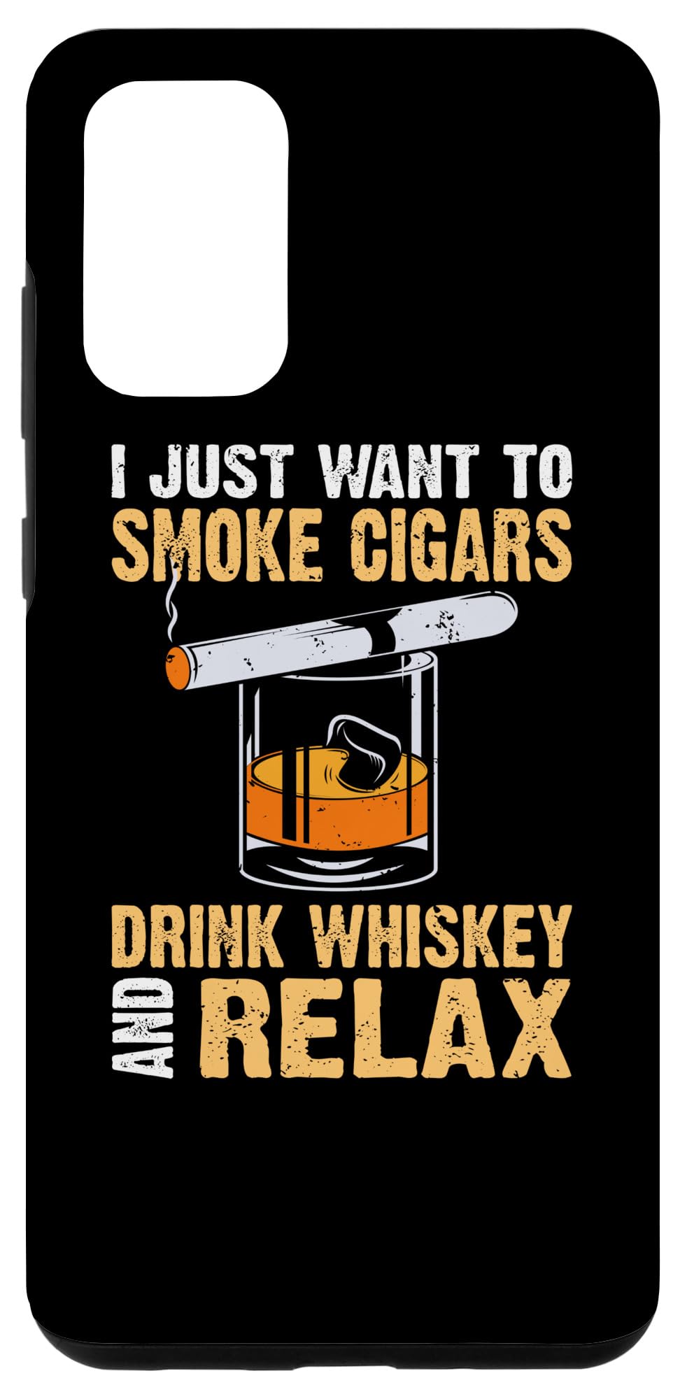Galaxy S20+ Cigar Whisky Smoke Whisky Bourbon Drinker Cuban Humidor Case