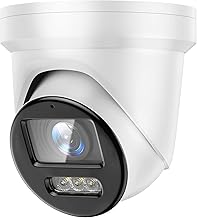 DS-2CD2387G2-LSU/SL 4mm HIK 8MP Color-VU PoE IP Camera Outdoor Indoor, 4K PoE Turret Network Camera with Strobe Light and Audible Warning, Human/Vehicle Detection, 2-Way Audio, IP67 Waterproof