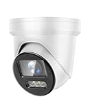 DS-2CD2387G2-LSU/SL 2.8mm HIK 8MP Color-VU PoE IP Camera Outdoor Indoor, 4K PoE Turret Network Camera with Strobe Light and Audible Warning, Human/Vehicle Detection, 2-Way Audio, IP67 Waterproof