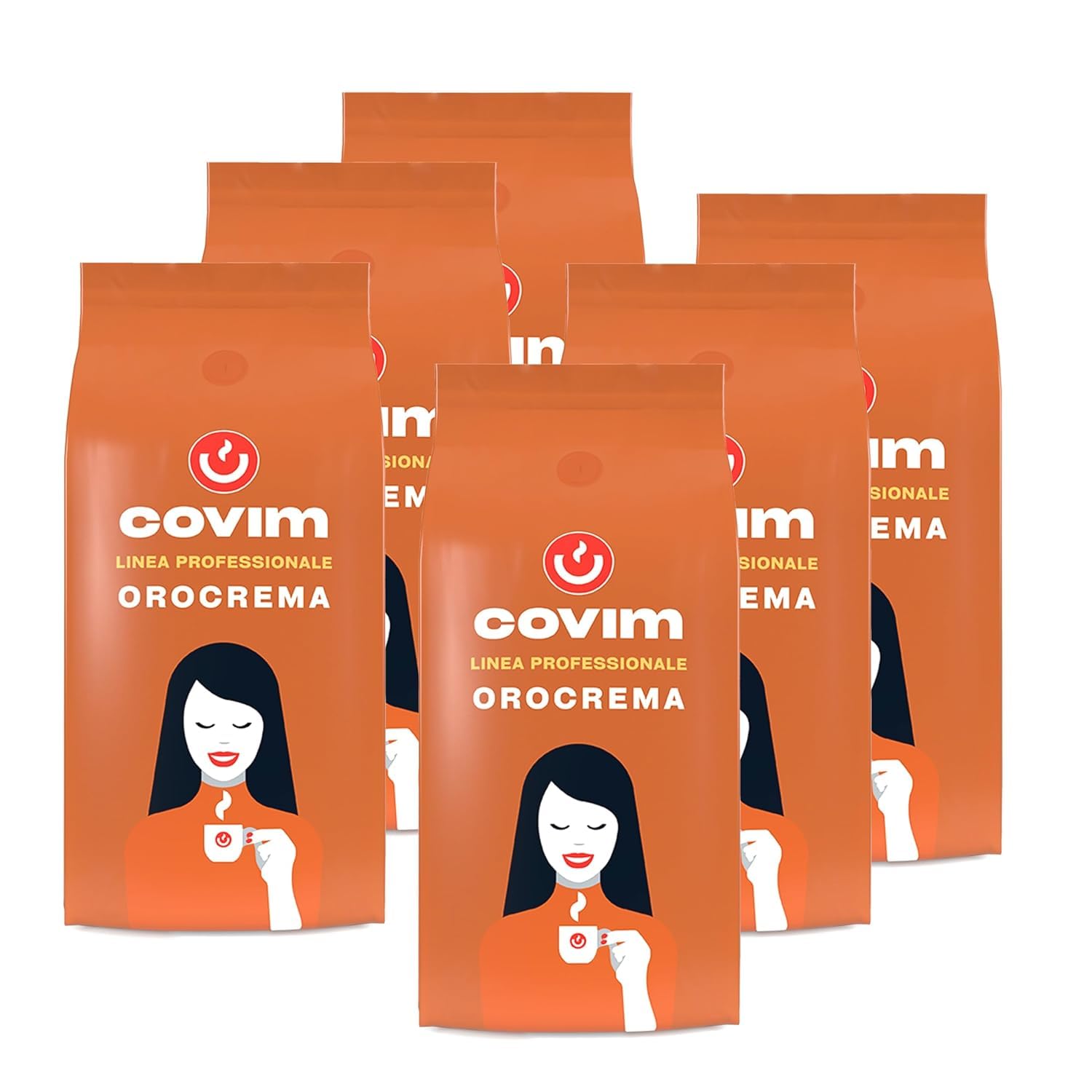 Covim - 6 Kg caffè in grani Orocrema