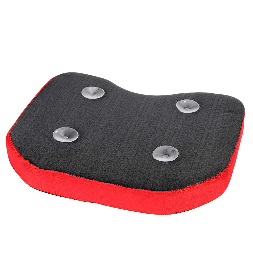 Cuscino per Canoa, Cuscini per Sedili da Barca Addensati, Cuscino del Sedile Kayak Comodo Ammorbidire per Campeggio all'aperto (Nero)