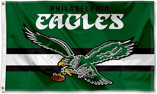 WinCraft Philadelphia Eagles Throwback Vintage Retro 3x5 Banner Flag