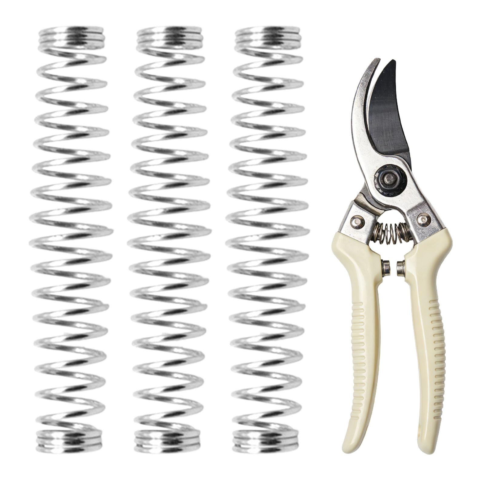 ApexPine 3 Pcs Carbon Steel Replacement Springs for Secateurs